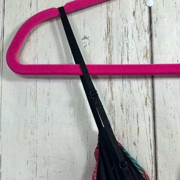 Buffalo David Britton Women 100% Silk Tank Top Ruffle Plaid Tiered Fairy Boho - Picture 10 of 16